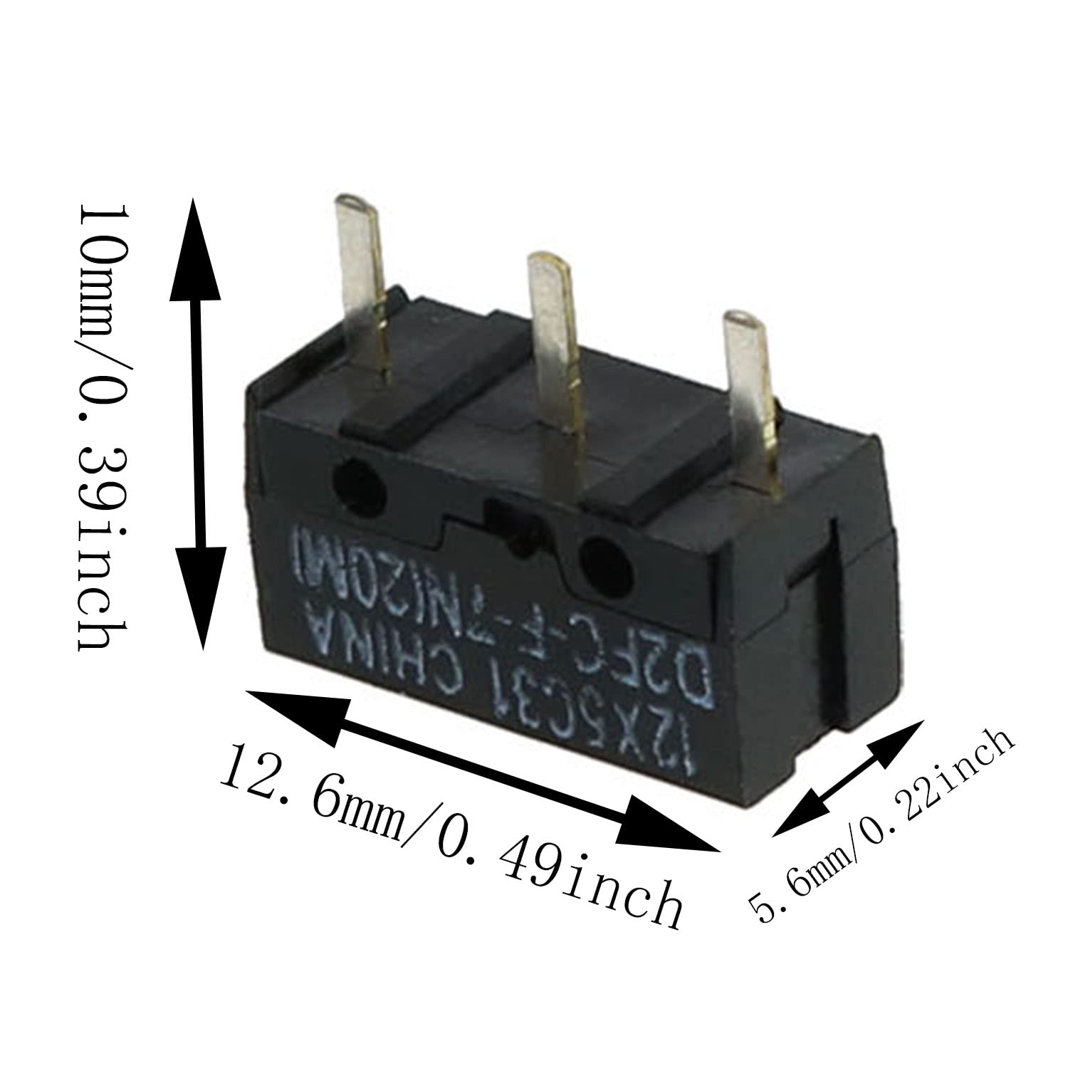 まうす Amazon.com: D2FC-F-7N Microswitch ZZHXSM 6pcs 20M 20